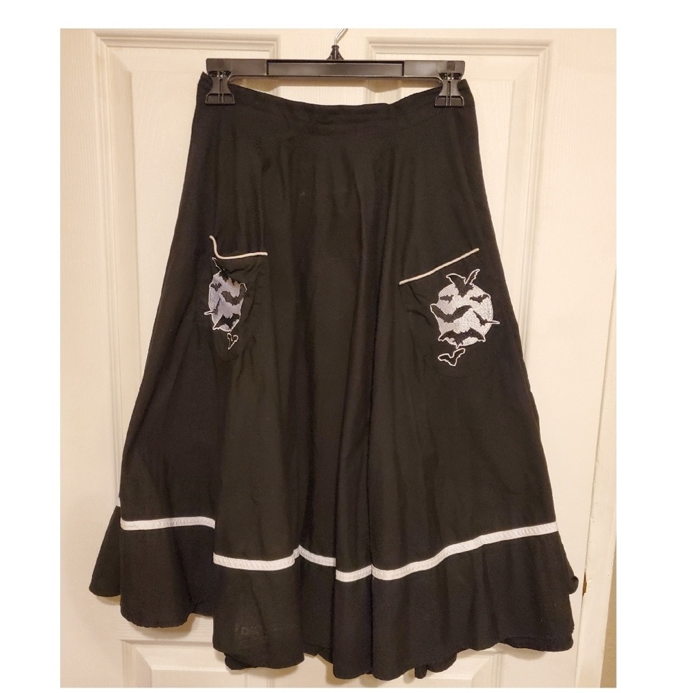 Hell Bunny Bats Skirt